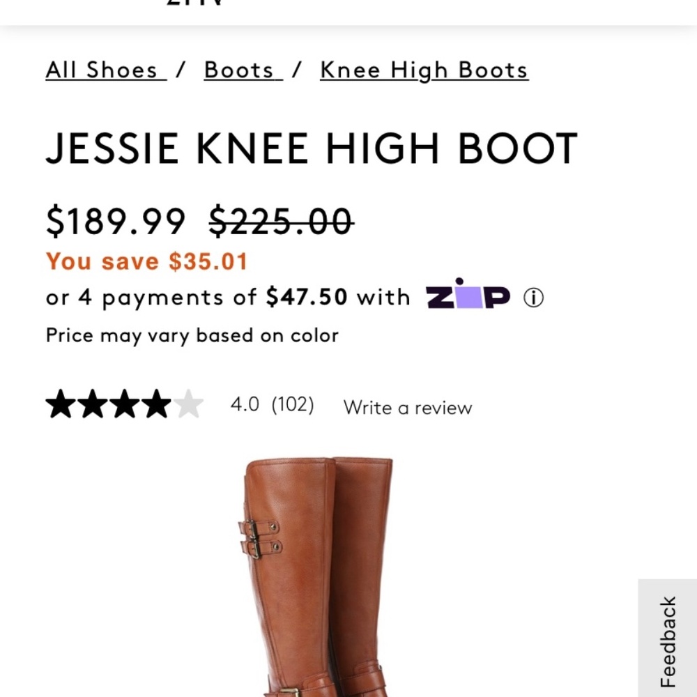 Naturalizer Jessie Riding Boot - Picture 4 of 7